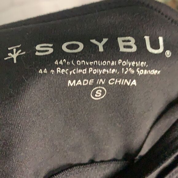 Soybu Black White Racerback Athletic Tank Top - S - Picture 5 of 5